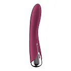 Вібратор Satisfyer Spinning Vibe 1, 17,5 см (бордовий)