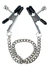 Зажимы для сосков California Exotic Novelties Bull Nose Nipple Clamps, 26,7 см (серебристый)
