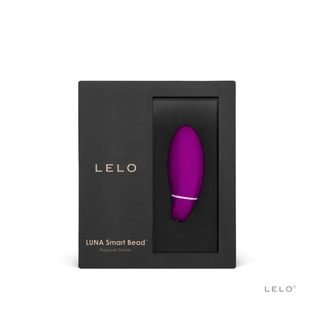 Lelo Luna Smart Bead - Wibrujące jajko, Crimson, 8, 2 cm