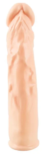 You2Toys Silicone Extension - Nakładka na penisa, W kolorze cielistym, 19 cm