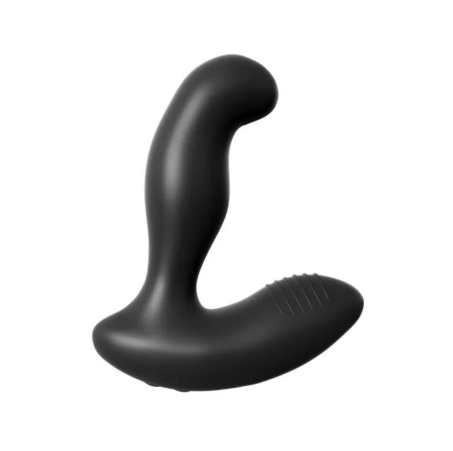Стимулятор простати Electro Stim Prostate Vibe, 13.3 см (чорний)