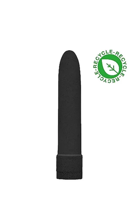 Міні-вібратор Natural Pleasure Biodegradable 5,5", 14 см (чорний)