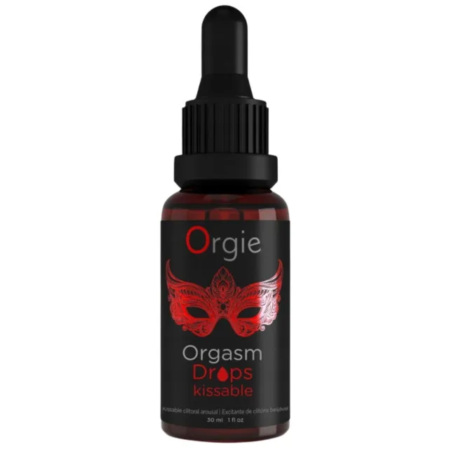 Стимулирующая сыворотка для клитора Orgie Orgasm Drops Kissable, 30 мл