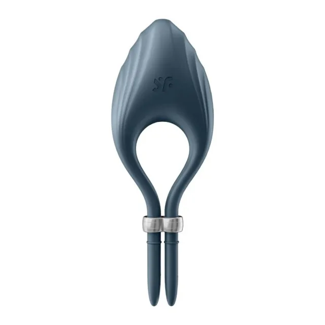 Виброкольцо Satisfyer Duelist Ring, 14.2 см (синий)