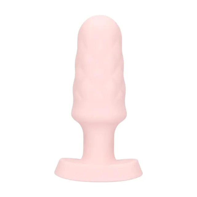 Анальна пробка Loveline Velvet Remote Control, 9.8 см (рожевий)