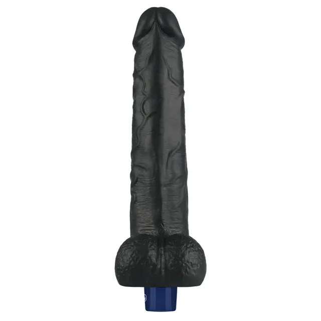 Вибратор Lovetoy Real Softee 10.5", 27 см (черный)