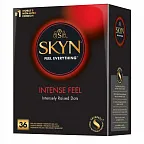 Презервативы безлатексные Skyn Intense Feel ребристые, 36 шт