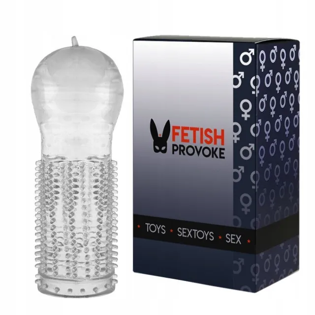 Насадка на пенис Fetish Provoke Clear Power N02, 11 см (прозрачный)