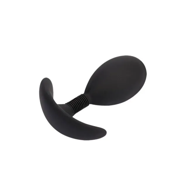 Анальная пробка Black Mont 4 Anal Play Plug L, 11,5 см (черный)