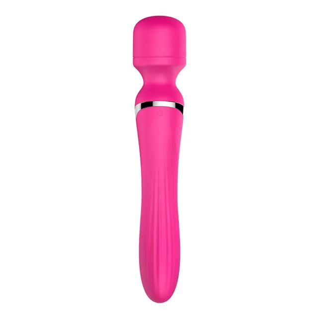 Вибратор B - Series Fox Dual Massager Pulsator, 22.6 см (розовый)