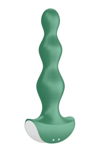 Анальна пробка з вібрацією Satisfyer Lolli Plug 2, 14 см (зелений)