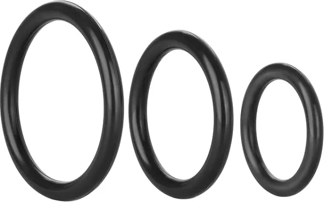 CalExotics Tri-Rings - Pierścień erekcyjny, Czarny, 6 cm