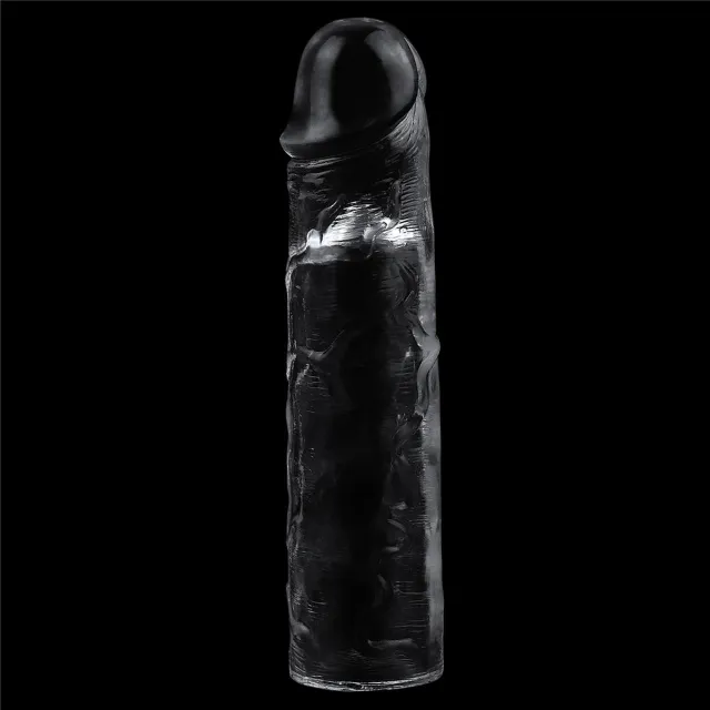 Насадка на пенис LoveToy Flawless Clear Penis Sleeve Add 2, 19 см (прозрачный)