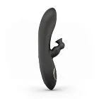 Вакуумний вібратор-кролик Dorcel Divine Rabbit, 20,5 см (чорний)
