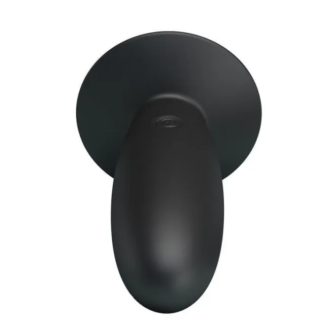 Анальная пробка Pretty Love Butt Plug Massager, 11 см (черный)