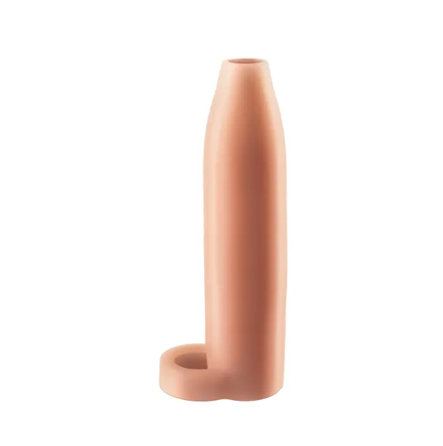Насадка на пенис Fantasy X-tensions Real Feel Enhancer, 14 см (телесный)