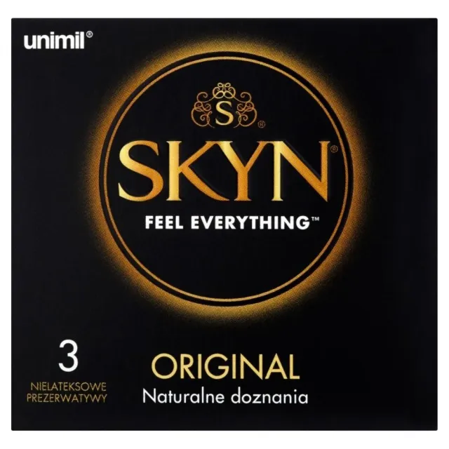 Презервативы Unimil Skyn Original безлатексные, 3 шт