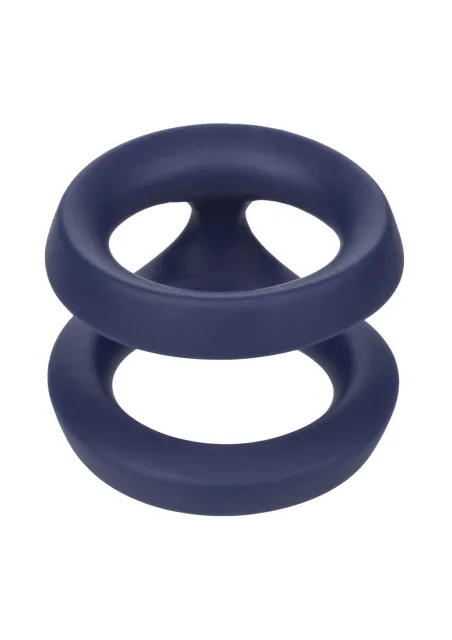 Эрекционное кольцо Calexotics Viceroy Dual Ring, 3,2 см (синий)
