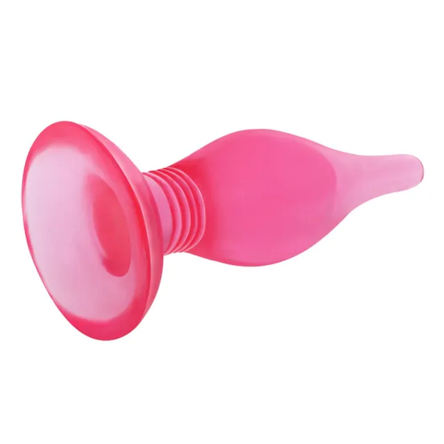 BAILE Butt Plug - Korek analny, Różowy, 13.8 cm