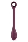 Вібратор Glam Bendable G-Spot Vibe, 22 см (бордовий)