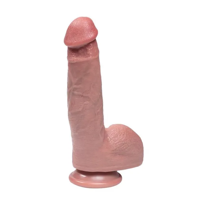 Фаллоимитатор Fantasy Flexible Hyper, 21 см (телесный)