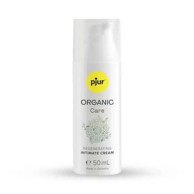 pjur Organic Care - Krem regenerujący dla kobiet, Bezzapachowy, 50 ml