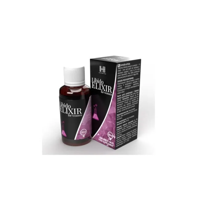 EROMED Libido Elixir for Women - Krople dla kobiet, Bez zapachu i smaku, 30 ml