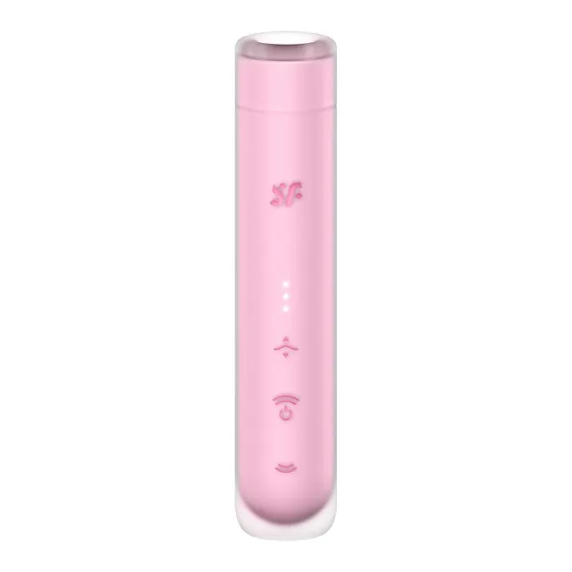 Satisfyer First Kiss - Bezdotykowy stymulator łechtaczki, Różowy, 12.5 cm