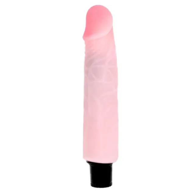 Вібратор Baile Realistic Cock Vibrator, 21,5 см (тілесний)
