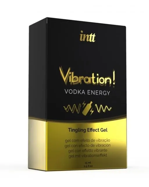 Жидкий вибратор Intt Vibration Vodka, 15 мл