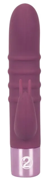 Вибратор-кролик Elegant Series Rabbit Vibe, 16 см (фиолетовый)