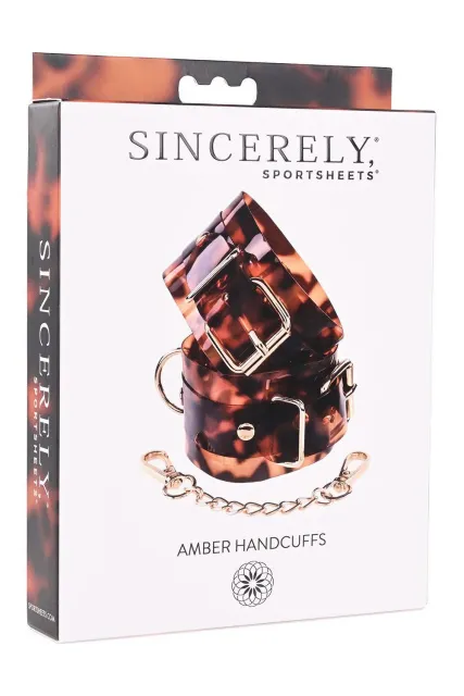 Наручники Sportsheets Amber (коричневый)