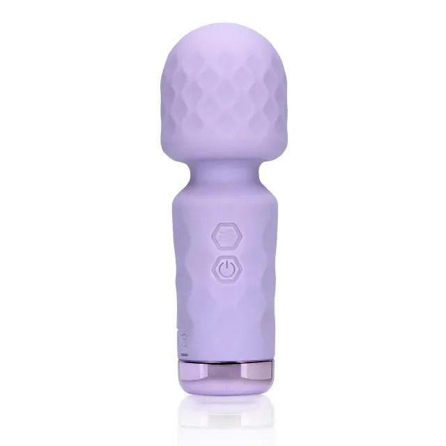 Мини-вибратор Loveline Mini Wand, 11.4 см (фиолетовый)
