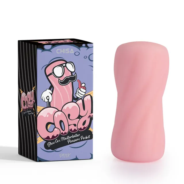 Chisa Blow Cox Pleasure Pocket - Masturbator, Różowy, 10.7 cm