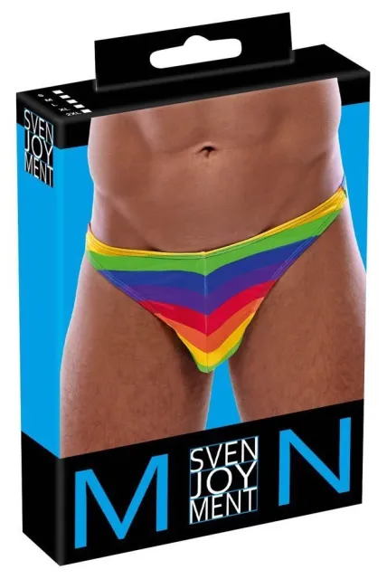 Чоловічі стрінги Svenjoyment Rainbow, M (мульті)