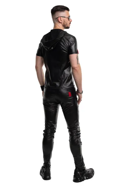 Рубашка с коротким рукавом Regnes Fetish Planet RMEttore001, XXL (черный)