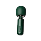 Qingnan No.5 Powerful Mini Wand - Wibromasażer, Zielony, 18, 2 cm