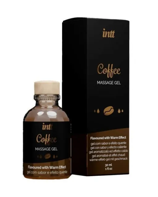 Массажный гель Intt Cotton кофе, 30 мл