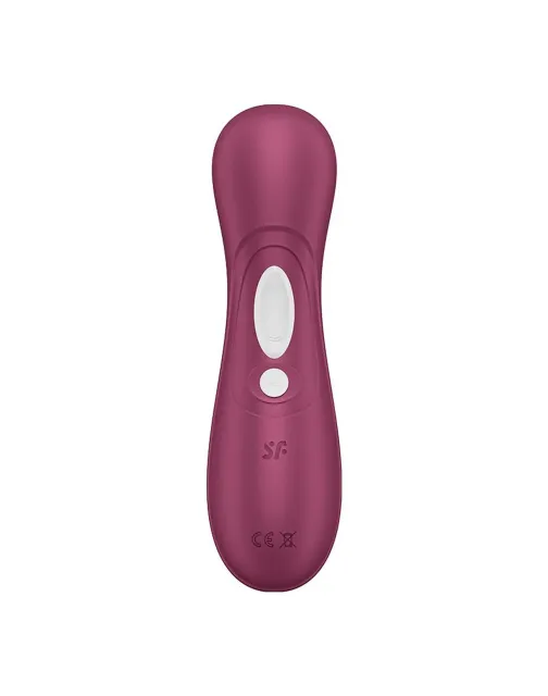 Вакуумний стимулятор клітора з вібрацією Satisfyer Pro 2 Generation 3 Connect App (бордовий)