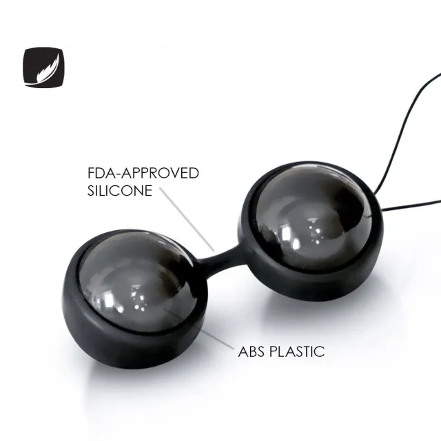 Вагінальні кульки Lelo Luna Beads Noir, 2,9 см (чорний)