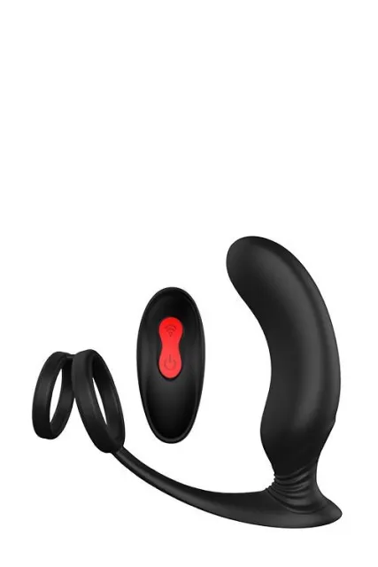 Стимулятор простаты Dream Toys Cheeky Love Remote P-Pleaser, 13.4 см (черный)