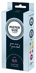 Презервативы Mister Size 64, 10 шт (прозрачный)
