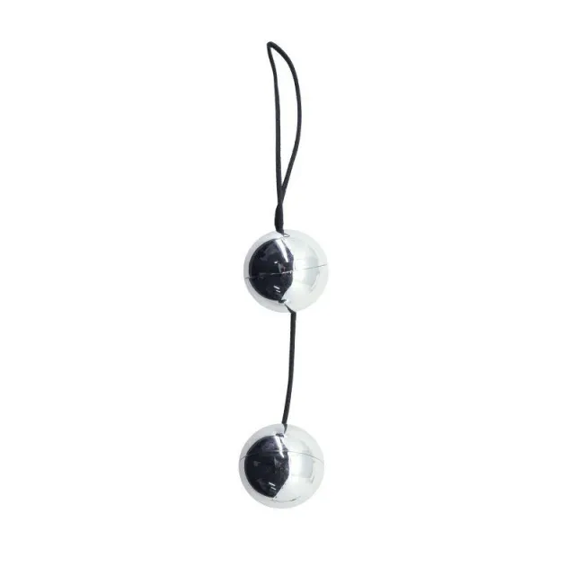 Вагинальные шарики Toyz4lovers Timeless Orgasm Balls, 3.5 см (серебристый)