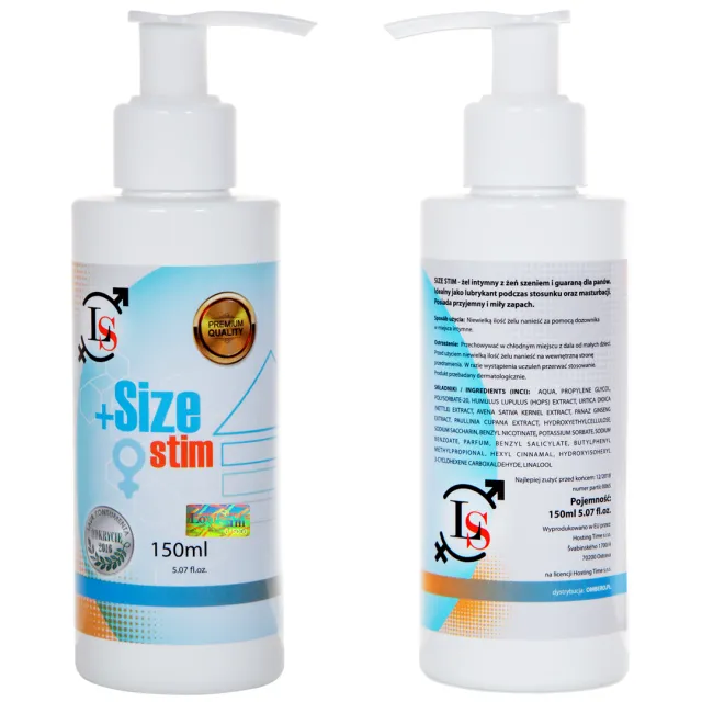 Гель для увеличения пениса LoveStim Size Stim, 150 мл
