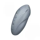 Вибратор для клитора Satisfyer Tap & Climax 1, 11 см (серый)