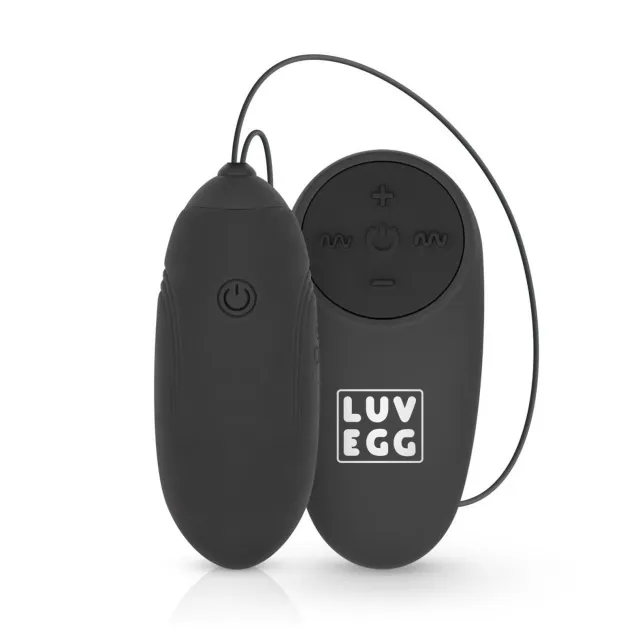 Виброяйцо Luv Egg, 16 см (черный)