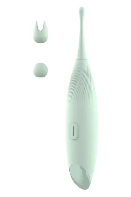 Вібратор Glam Pin Point Stimulator, 17 см (м'ятний)
