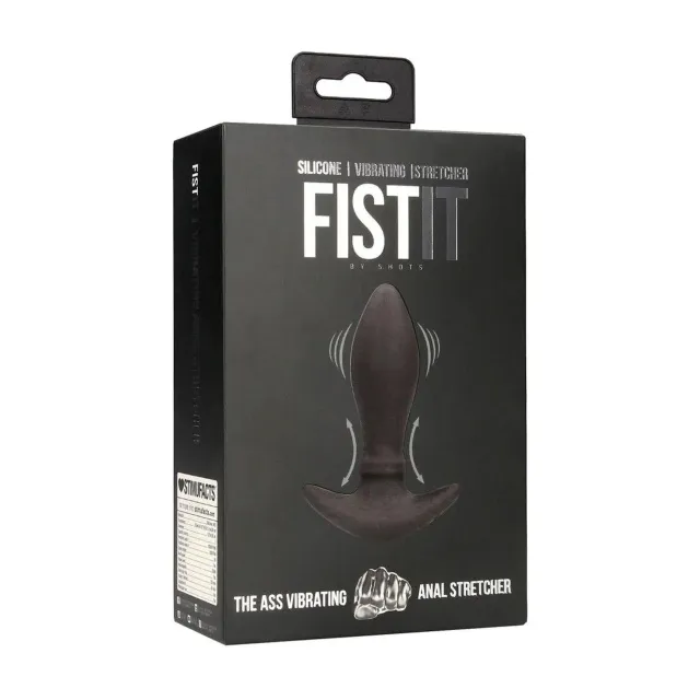 Анальная пробка Fist It The Ass, 12.5 см (черный)