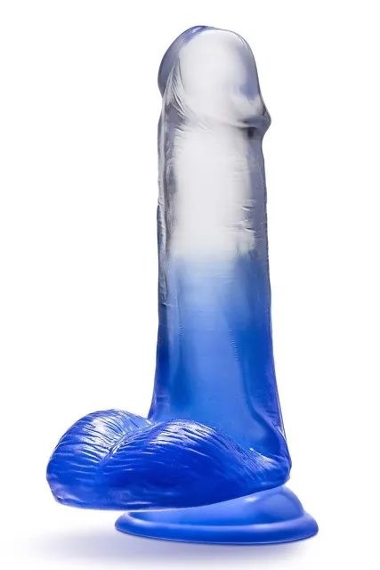Фалоімітатор B Yours Stella Blue 6", 16.5 см (мульті)