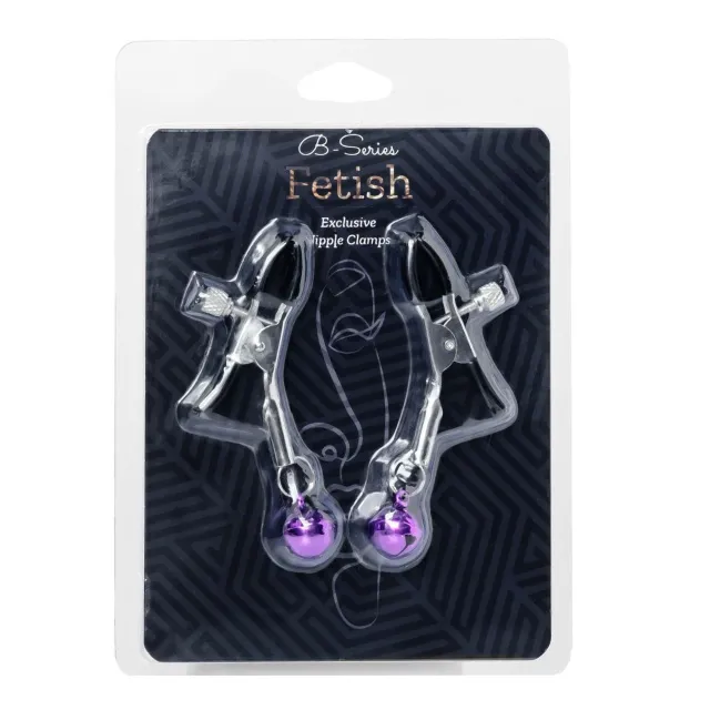 Зажимы для сосков Exclusive Nipple Clamps No.17 (серебристый)